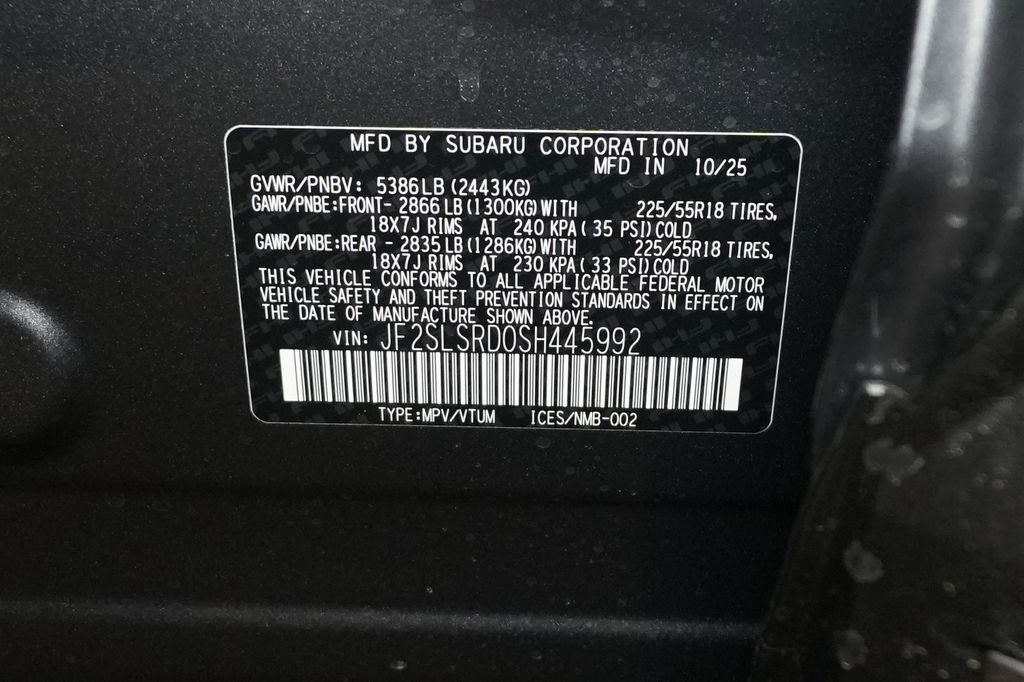 2025 Subaru Forester Hybrid