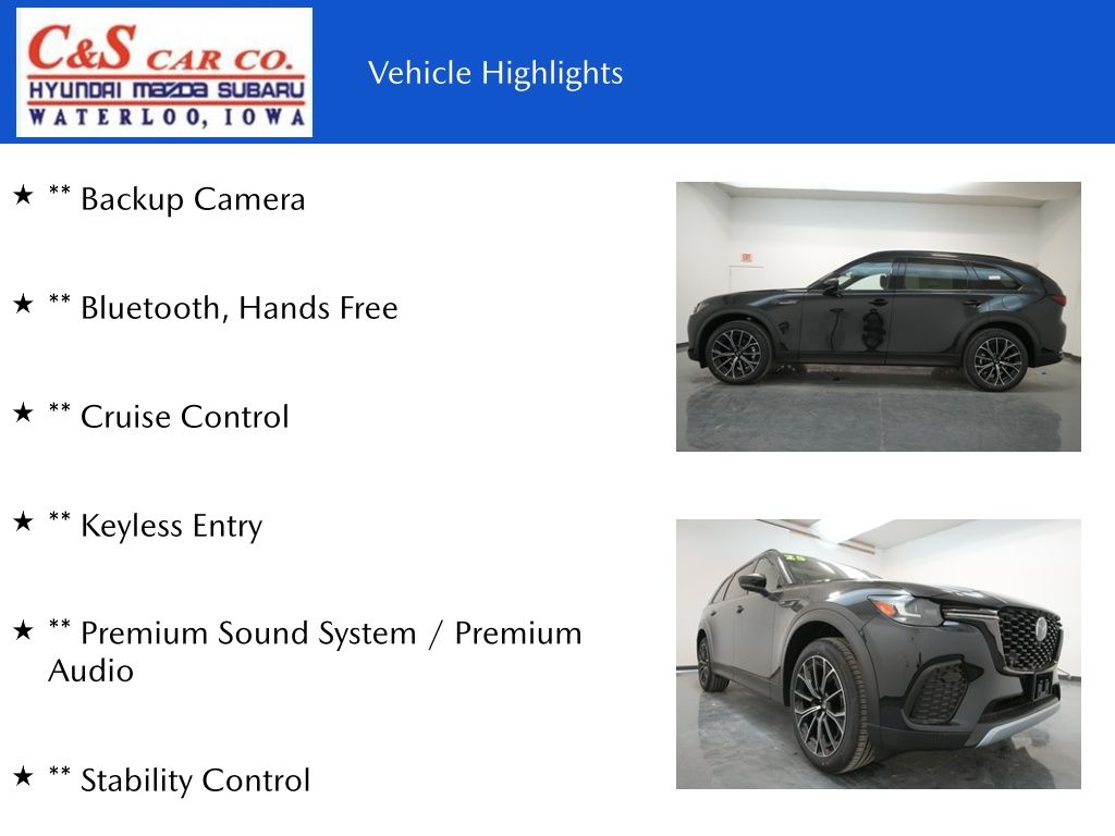 2025 Mazda CX-70 PHEV