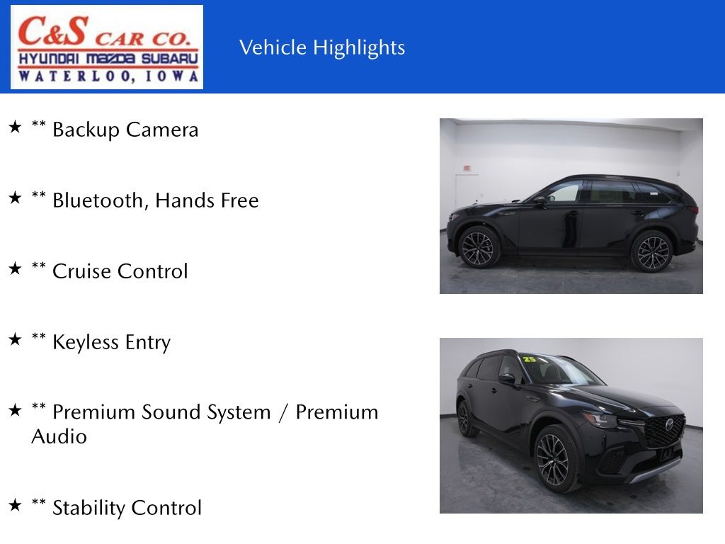 2025 Mazda CX-70 PHEV