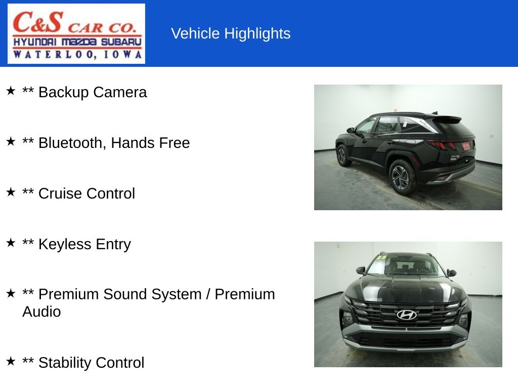 2025 Hyundai Tucson Hybrid