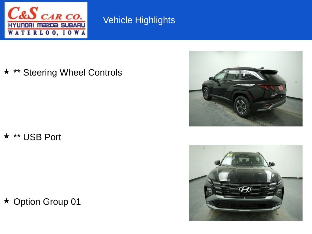 2025 Hyundai Tucson Hybrid