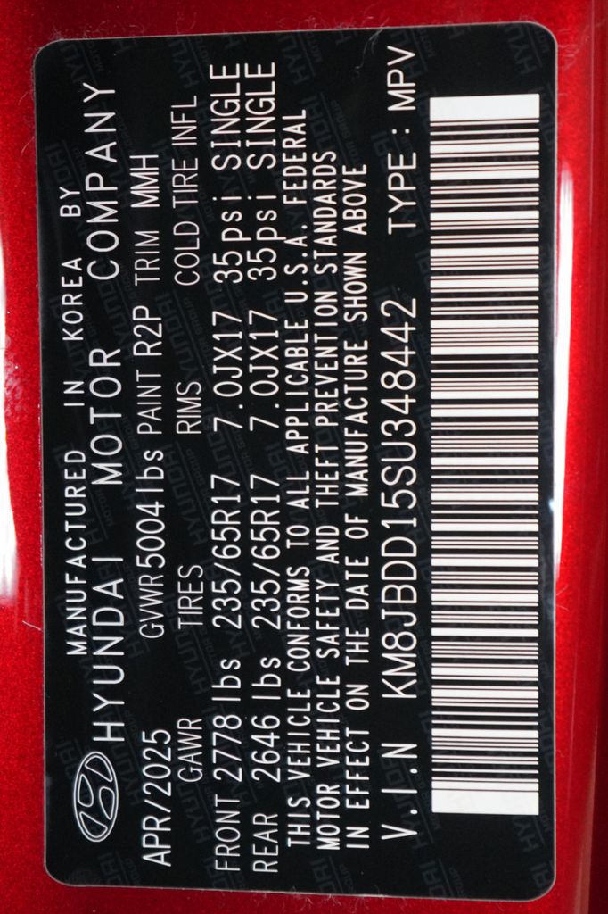 2025 Hyundai Tucson Hybrid