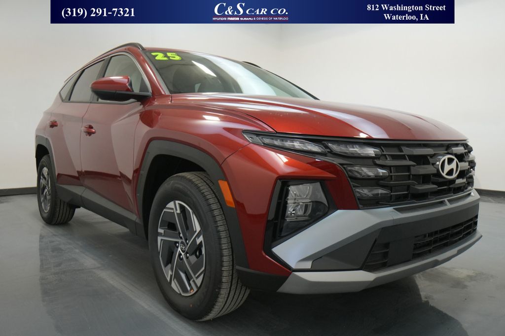 New 2025 Hyundai Tucson Hybrid Blue SUVs