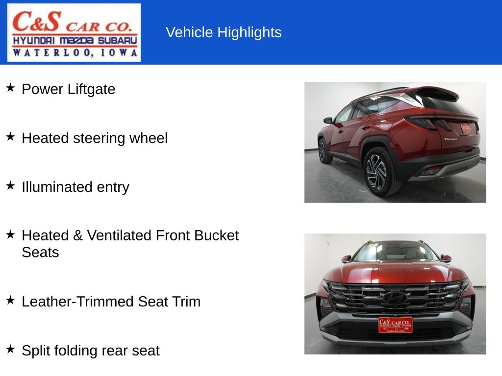 2025 Hyundai Tucson Hybrid