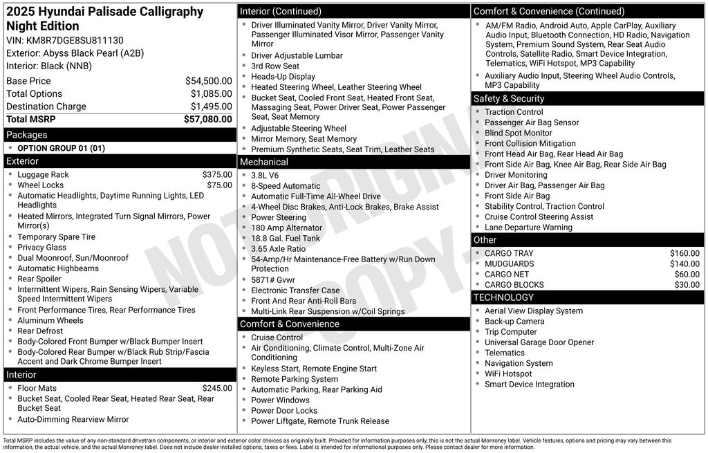 2025 Hyundai Palisade