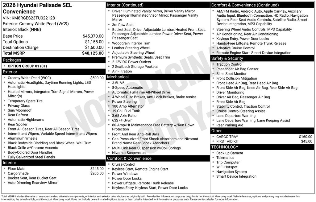 2026 Hyundai Palisade