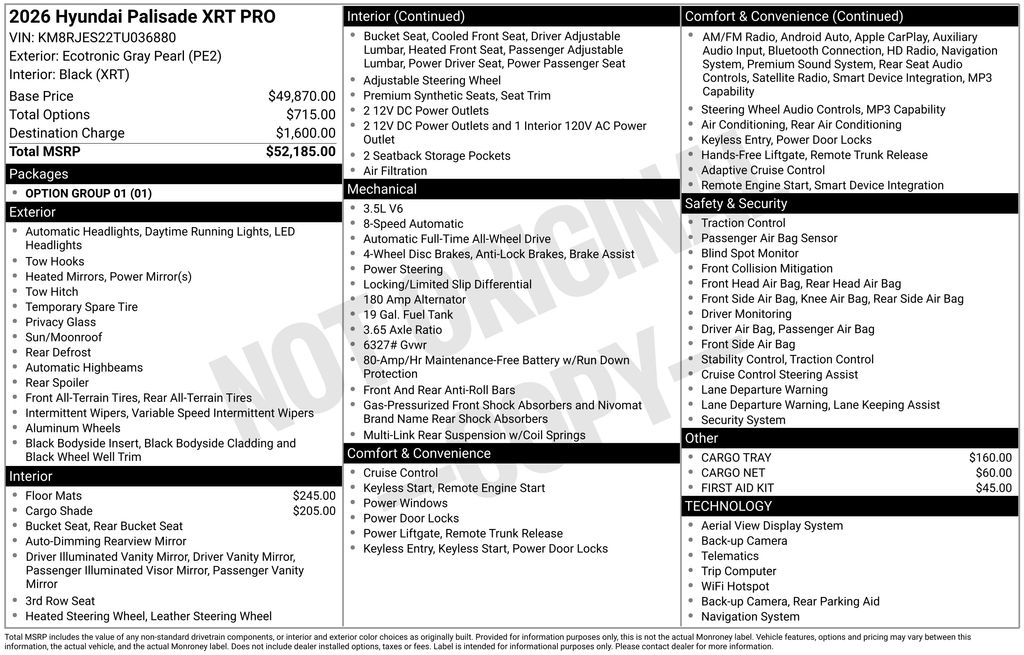 2026 Hyundai Palisade