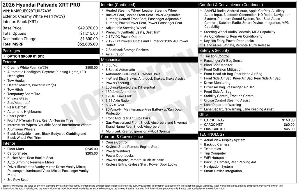 2026 Hyundai Palisade