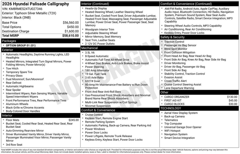 2026 Hyundai Palisade