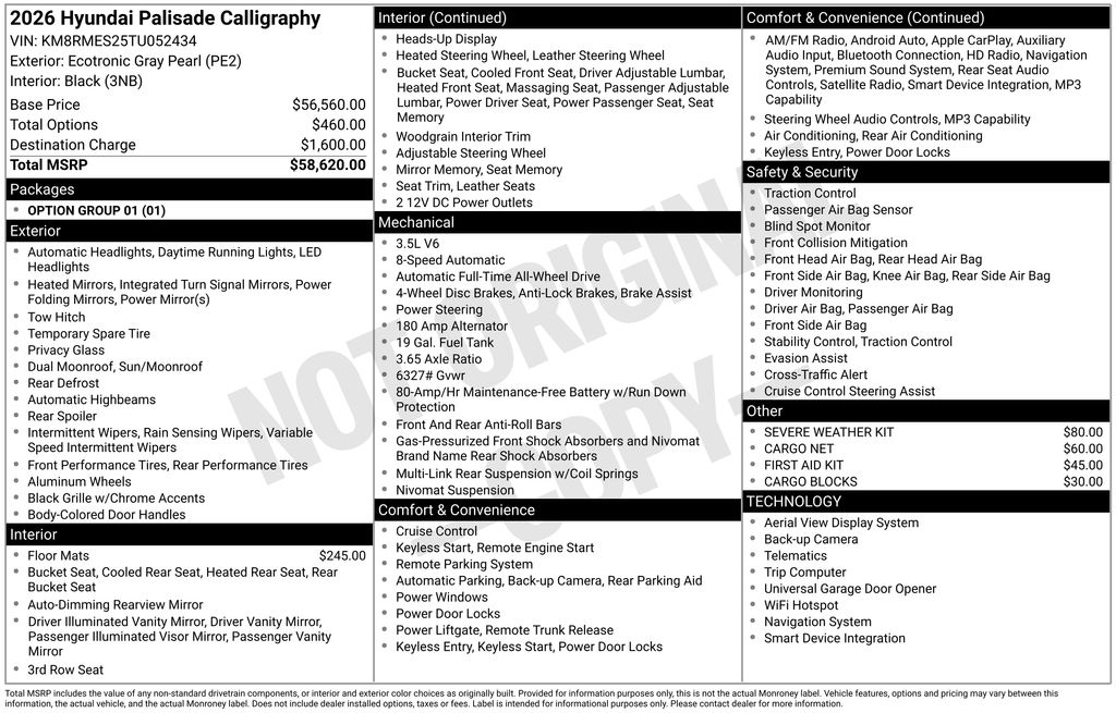 2026 Hyundai Palisade