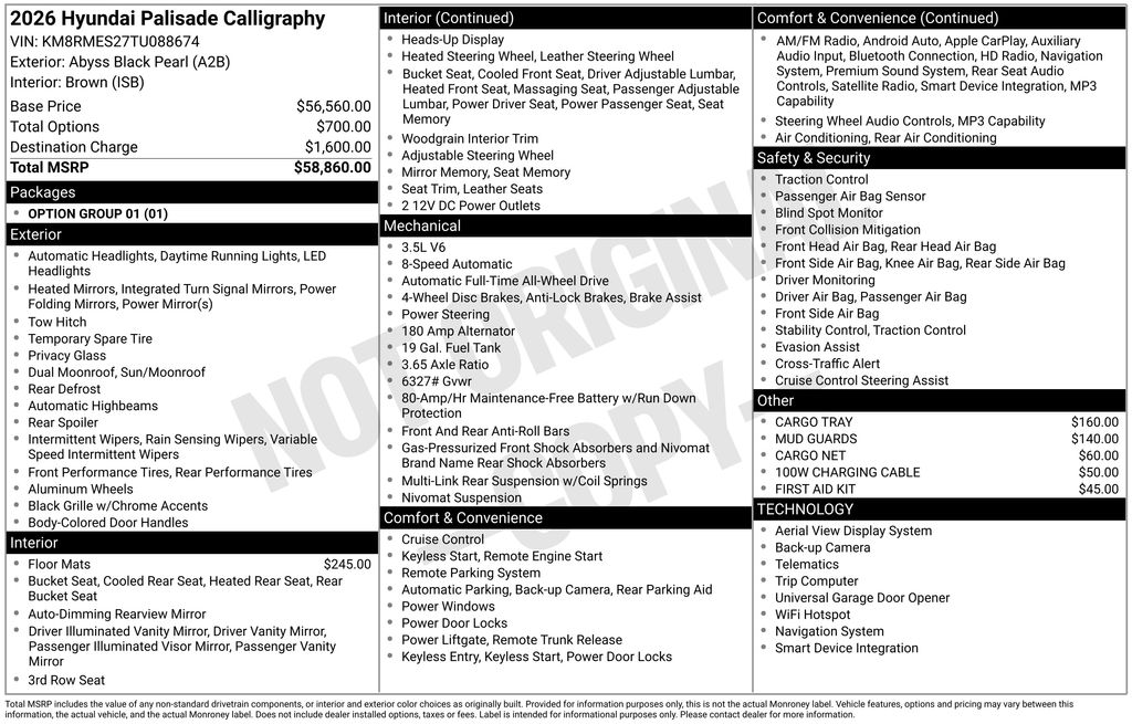 2026 Hyundai Palisade