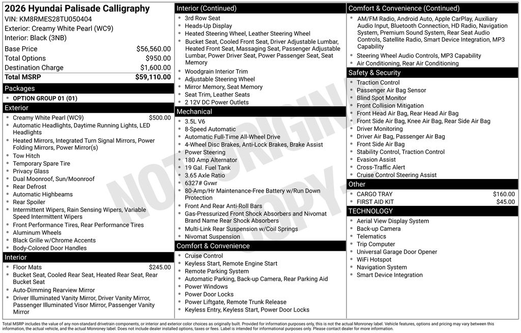 2026 Hyundai Palisade