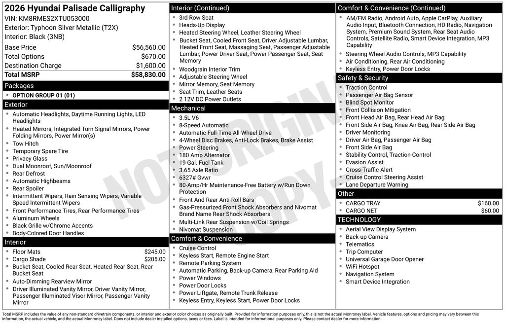 2026 Hyundai Palisade