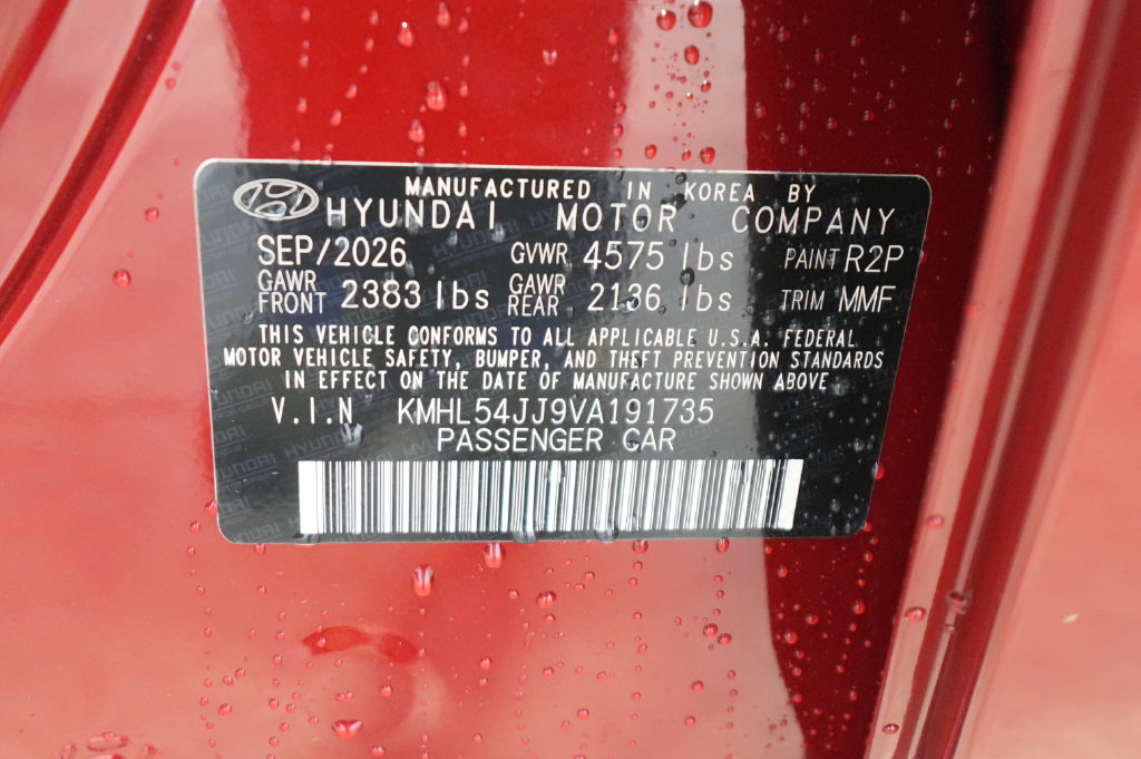 2027 Hyundai Sonata Hybrid
