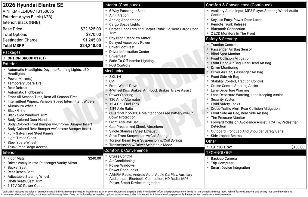 2026 Hyundai Elantra