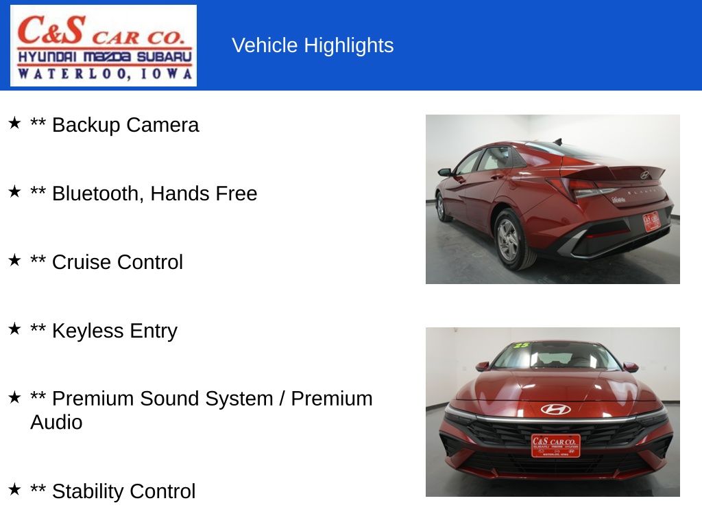 2025 Hyundai Elantra