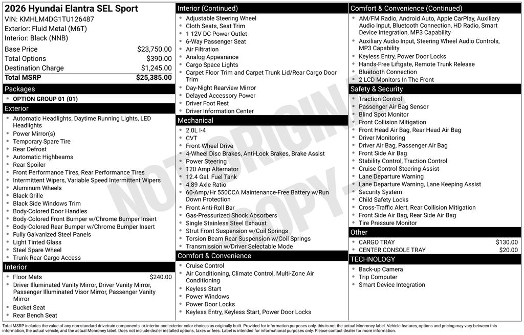 2026 Hyundai Elantra