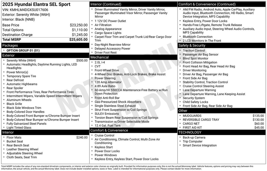 2025 Hyundai Elantra