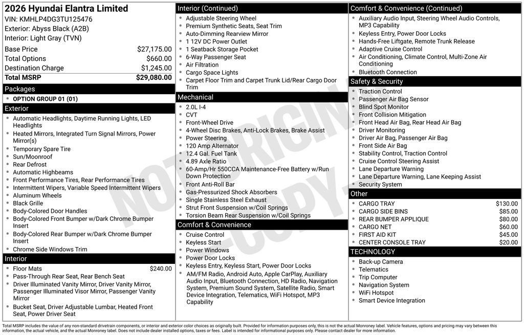 2026 Hyundai Elantra