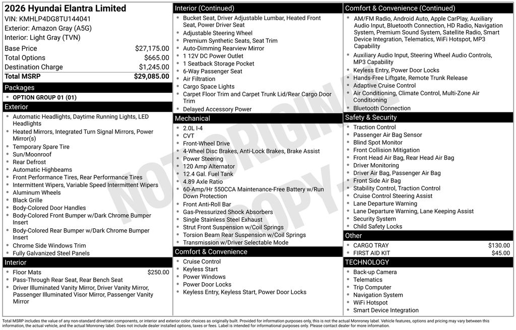 2026 Hyundai Elantra