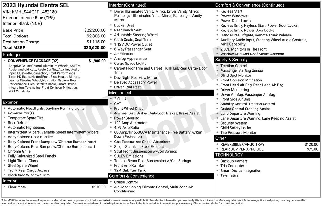 2023 Hyundai Elantra