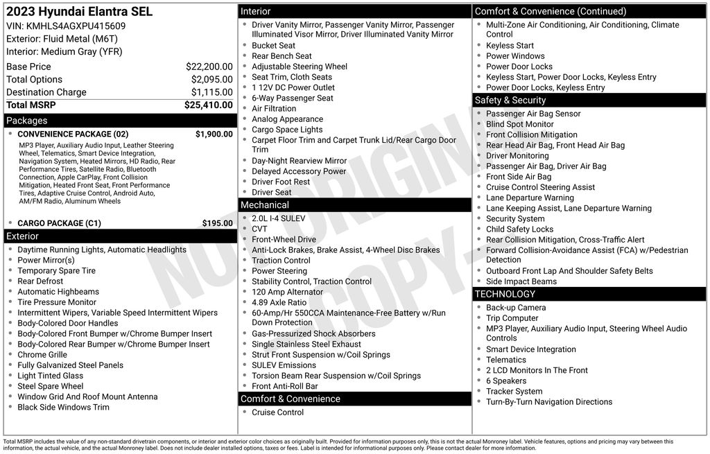 2023 Hyundai Elantra