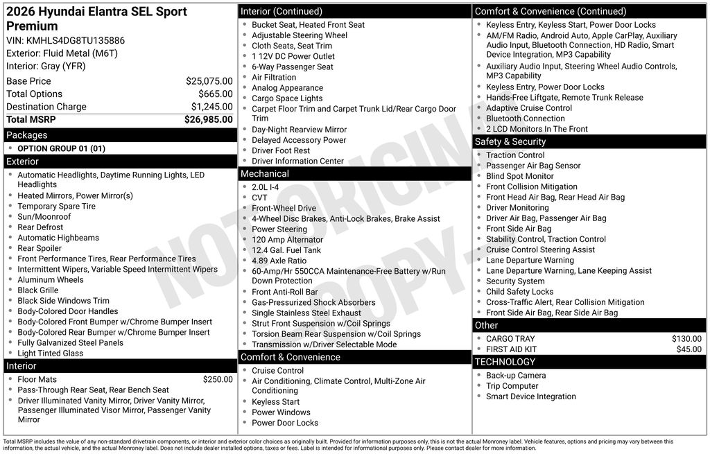 2026 Hyundai Elantra