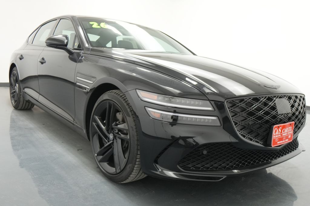 New 2027 Genesis G80 3.5T Prestige Black Cars