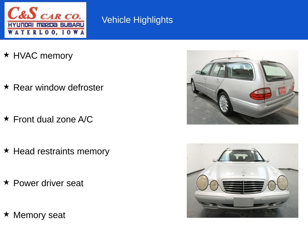 2002 Mercedes-Benz E-Class