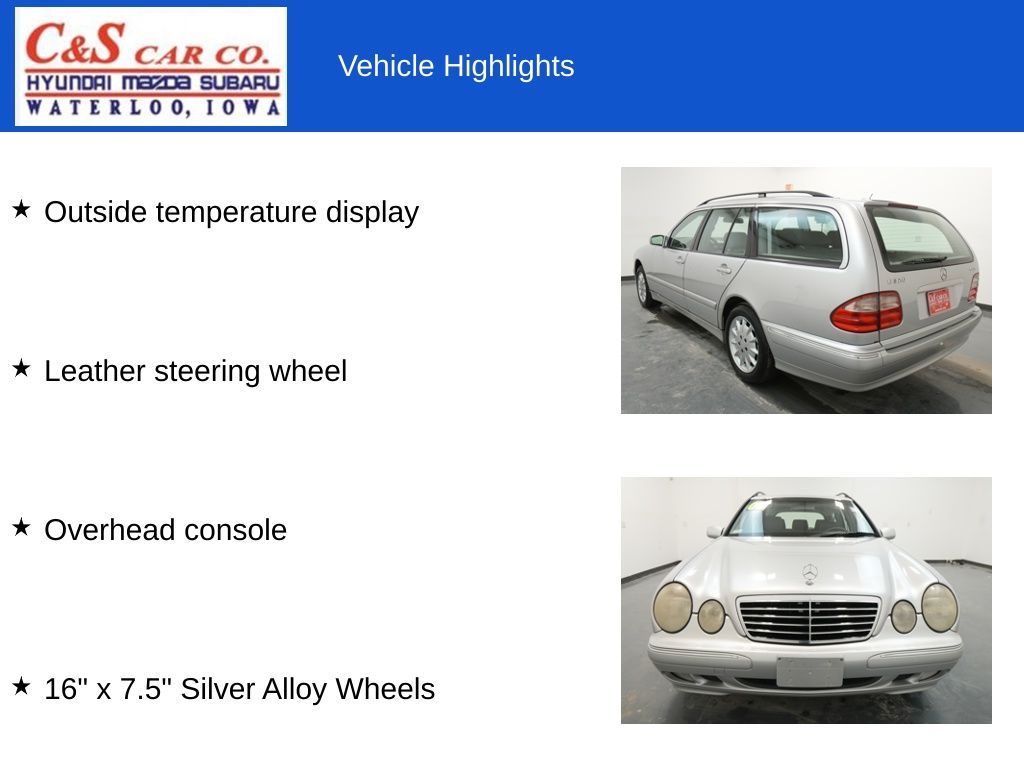 2002 Mercedes-Benz E-Class