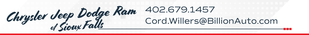 Cord Willers New and Used Vehicles for Sale