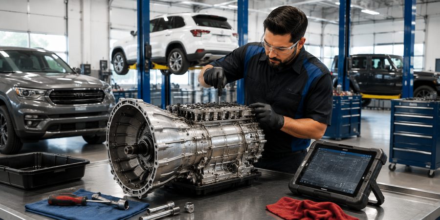 Transmission service and repair at Landmark Chrysler Dodge Jeep Ram