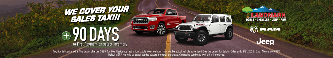 March 2026 Sales Tax