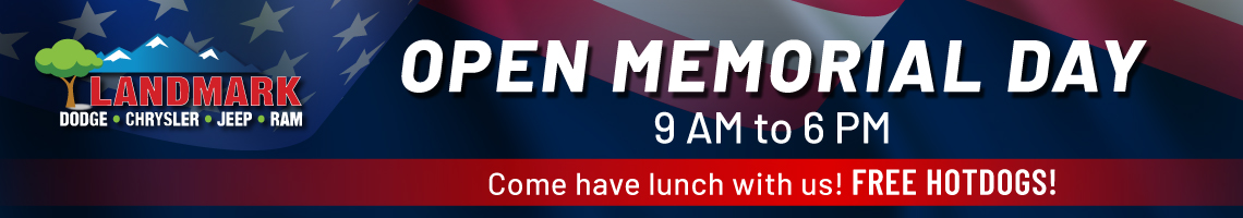 LAND MAY 26 - OPEN MEMORIAL DAY