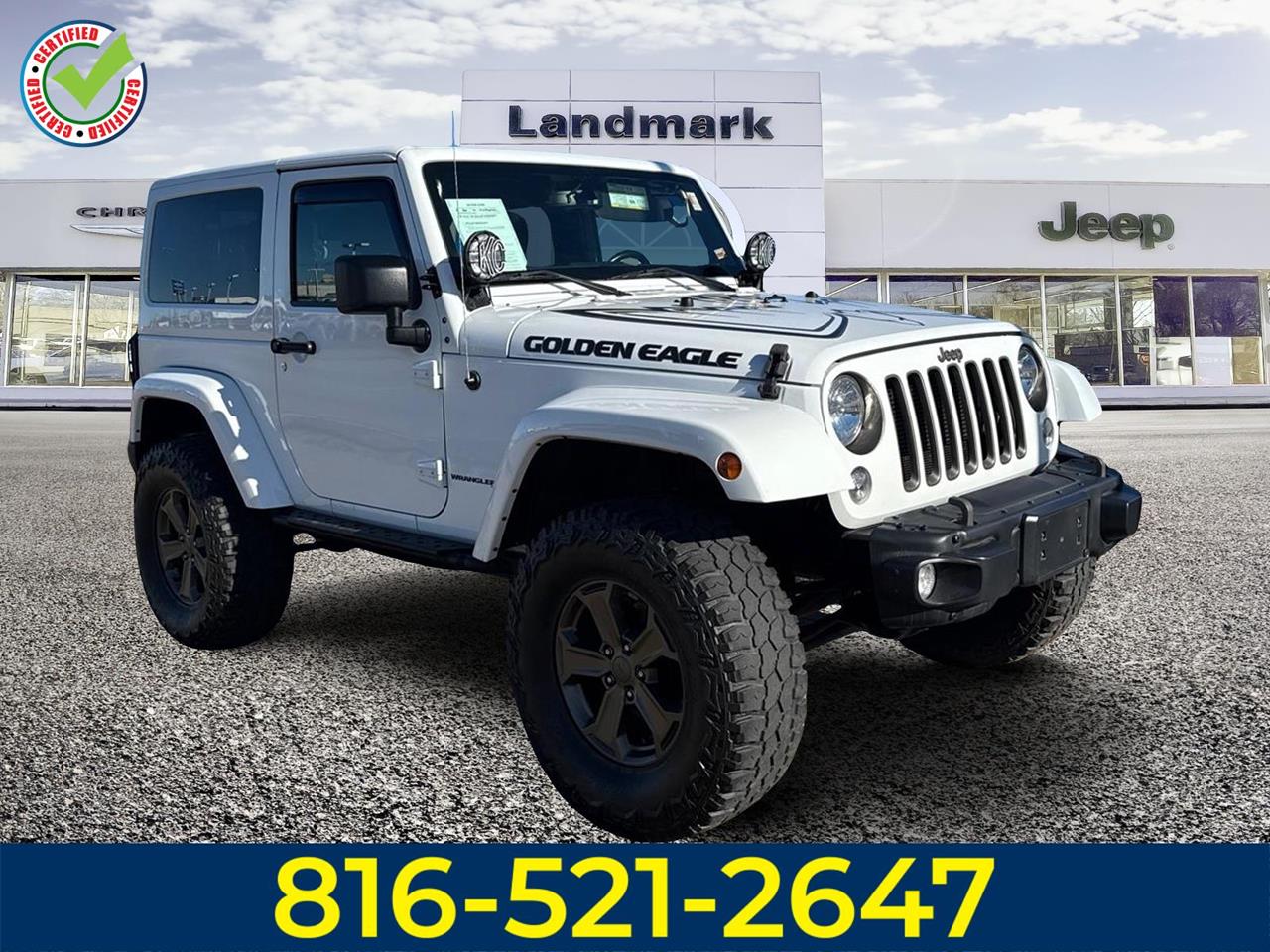 Used 2018 Jeep Wrangler JK Golden Eagle SUV