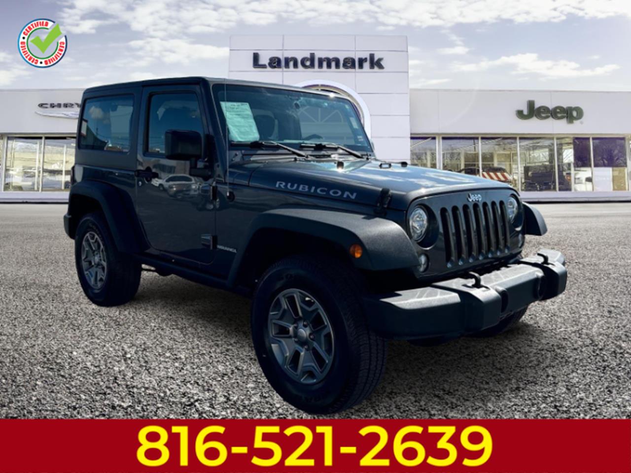 Used 2017 Jeep Wrangler Rubicon SUV