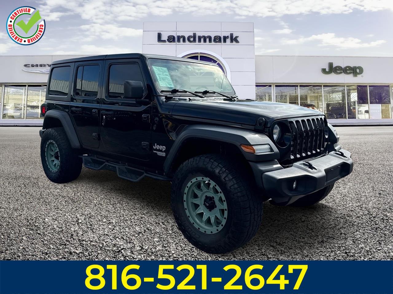 Used 2018 Jeep Wrangler Unlimited Sport S SUVs