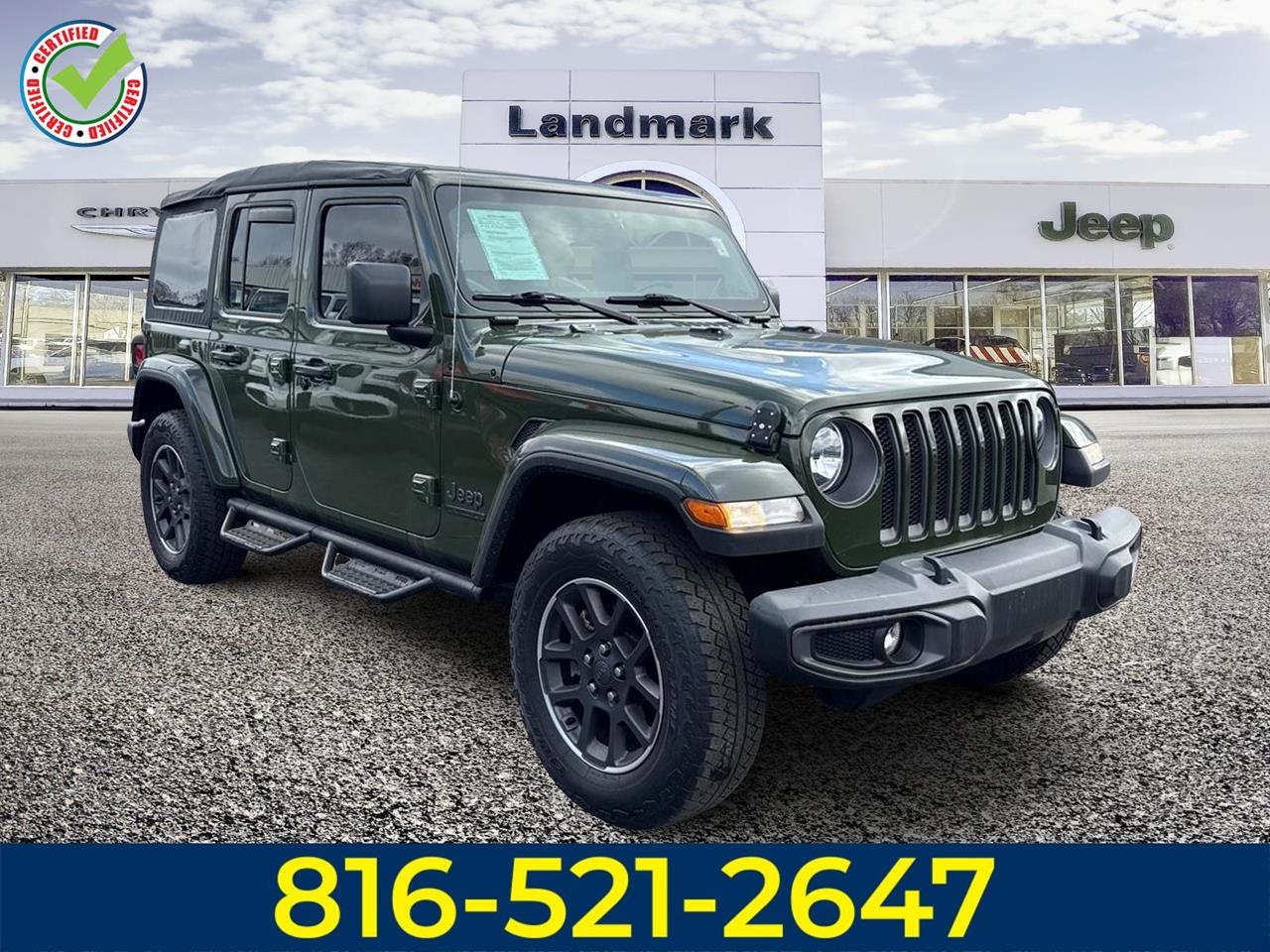 Used 2021 Jeep Wrangler Unlimited Unlimited 80th Anniversary SUV