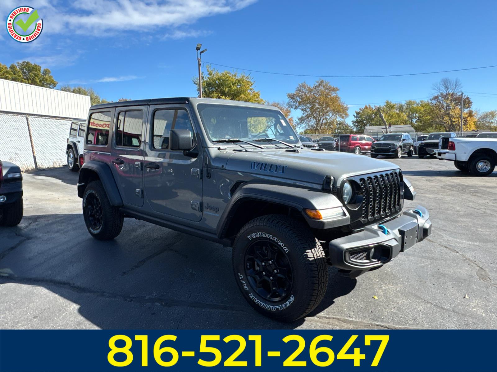Used 2023 Jeep Wrangler 4xe 4x4 SUVs