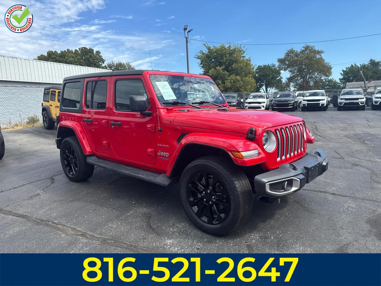 Used 2021 Jeep Wrangler 4xe Unlimited Unlimited Sahara