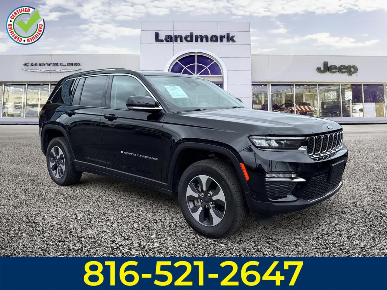 Used 2022 Jeep Grand Cherokee 4xe with VIN 1C4RJYB66N8747342 for sale in Kansas City