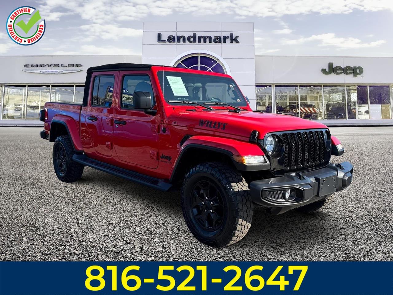 Used 2021 Jeep Gladiator Willys Truck