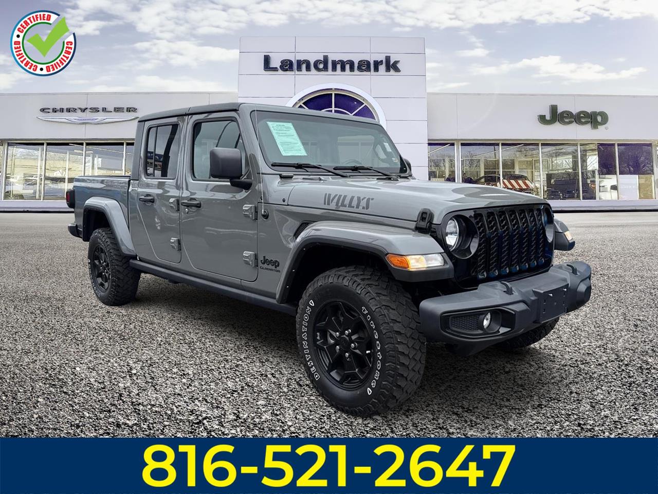 Used 2021 Jeep Gladiator Willys Truck