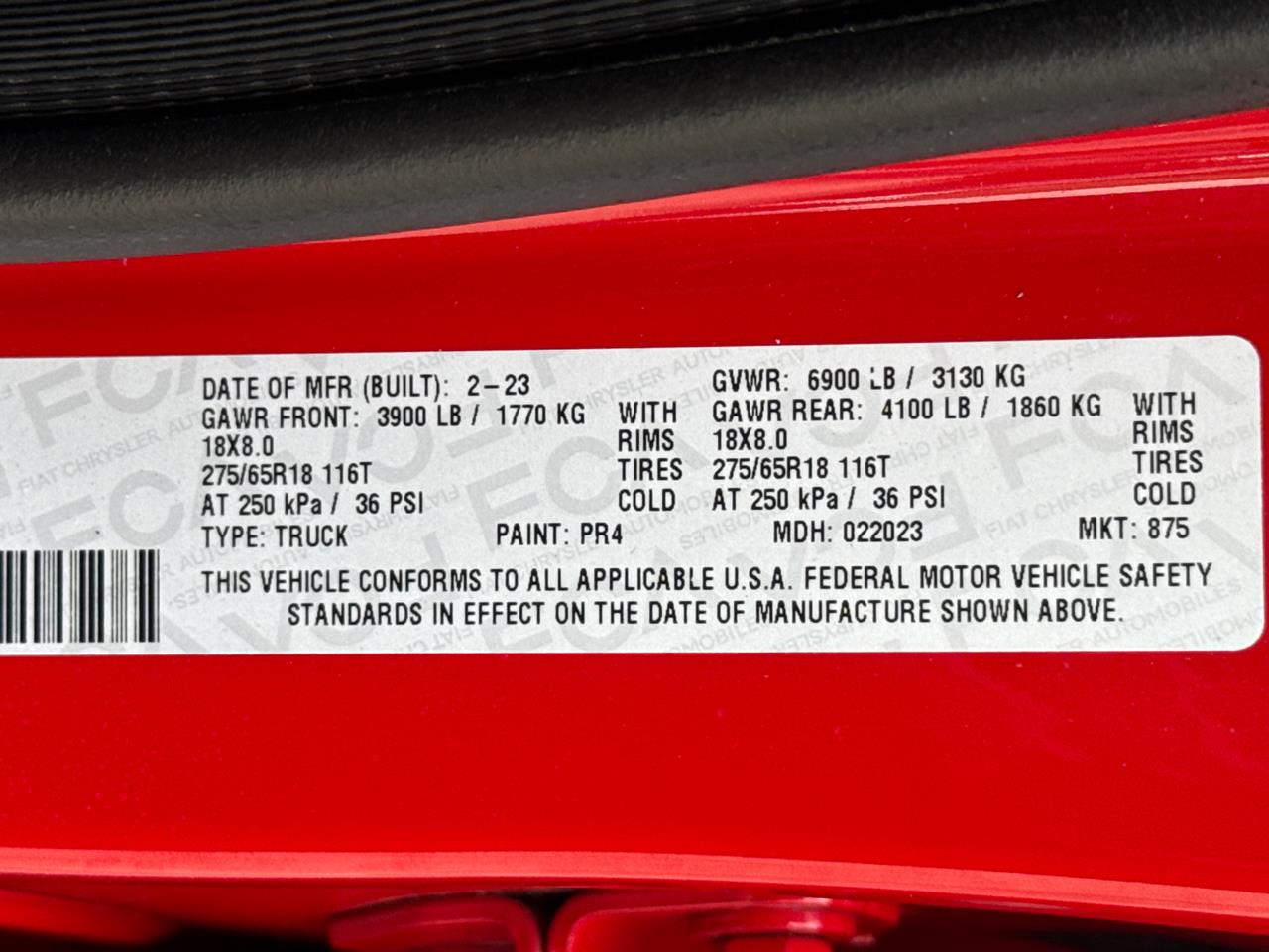 2023 Ram 1500