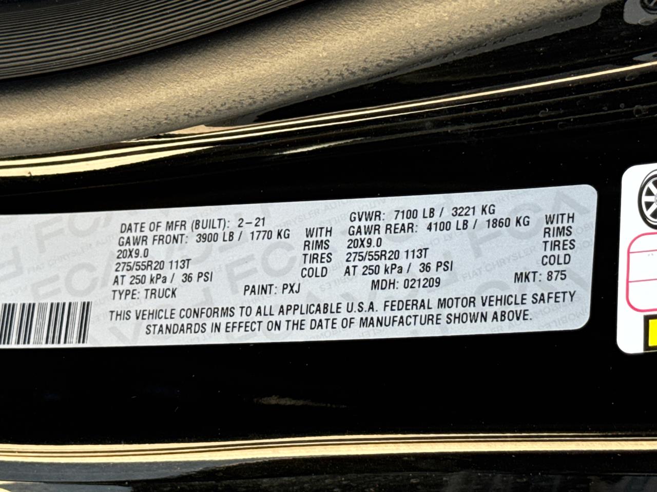 2021 Ram 1500