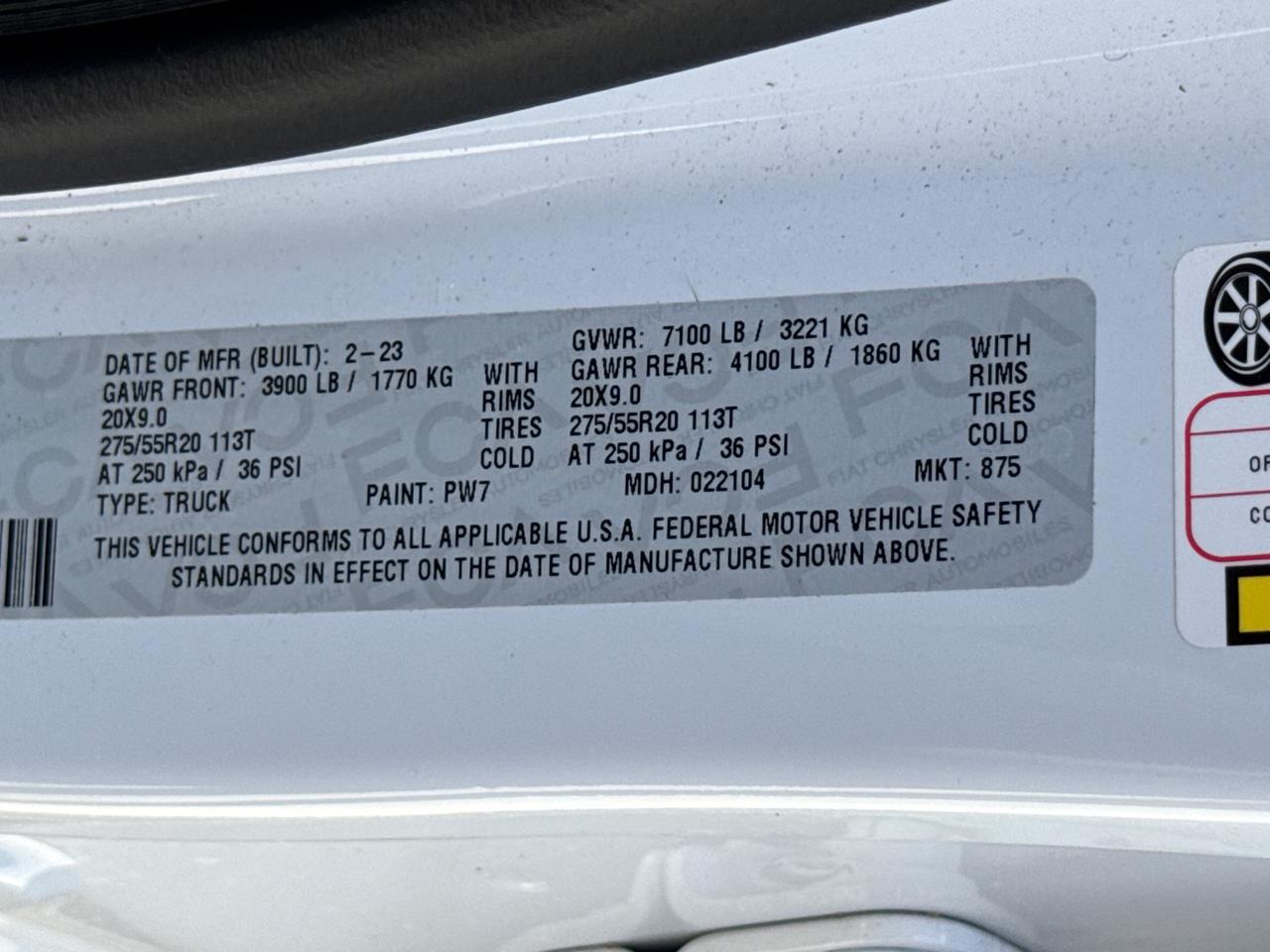 2023 Ram 1500