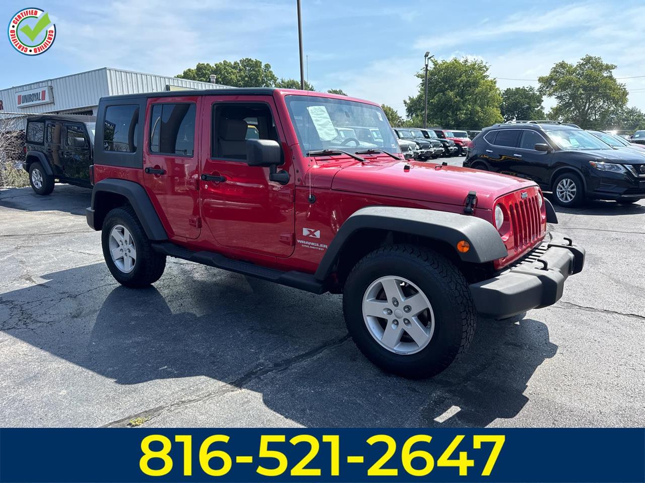 Used 2008 Jeep Wrangler Unlimited X SUVs