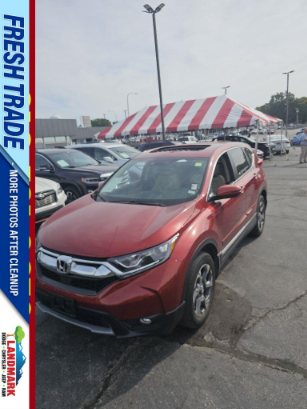 Used 2018 Honda CR-V EX-L with VIN 5J6RW2H80JL018620 for sale in Kansas City