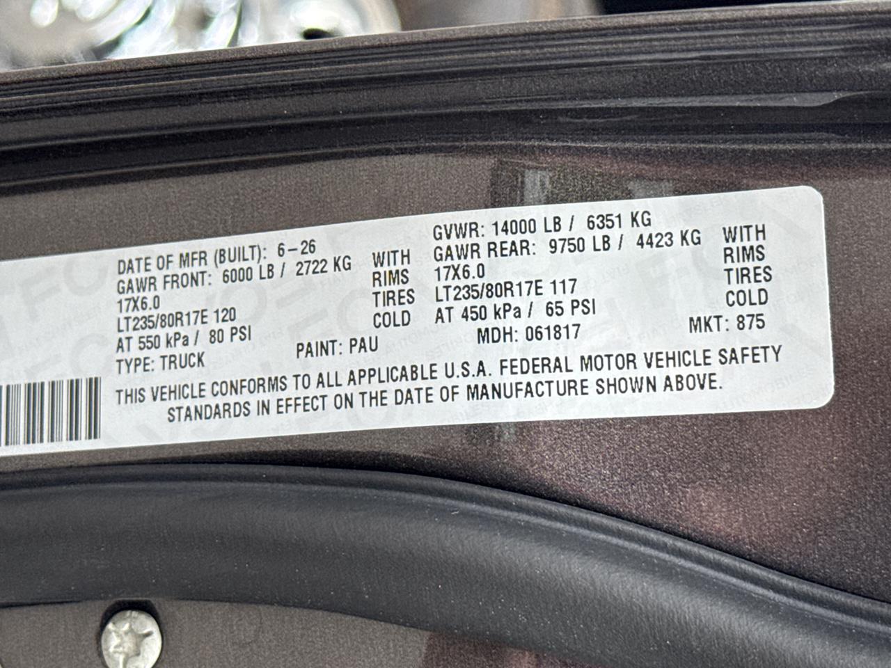 2026 Ram 3500
