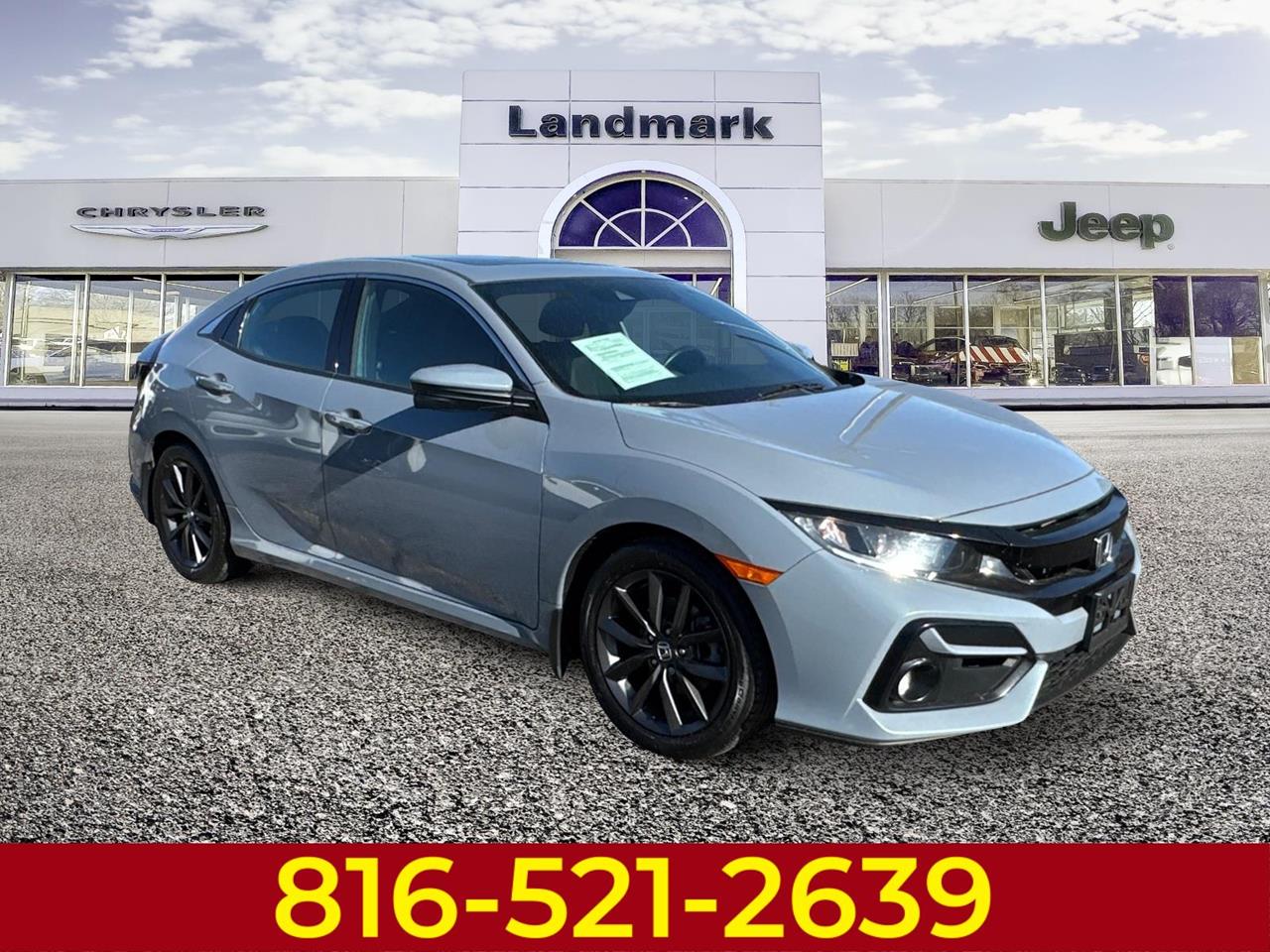 Used 2021 Honda Civic Hatchback EX Cars
